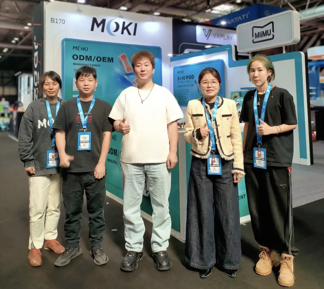 多款全“芯”技术产品亮相VAPER EXPO UK 2025